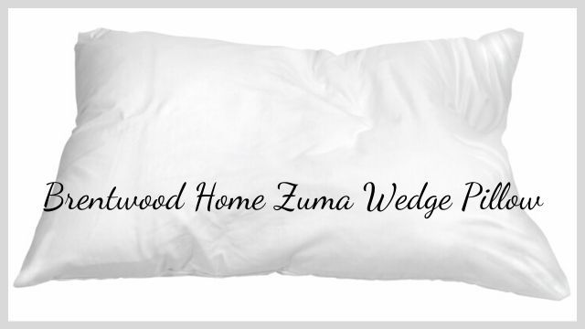 Brentwood Home Zuma Wedge Pillow Review