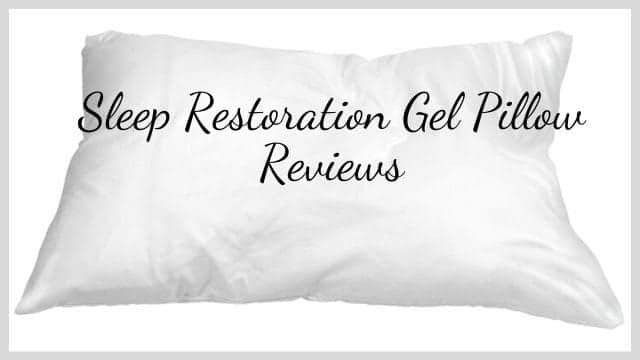 Sleep Restoration Gel Pillow Reviews