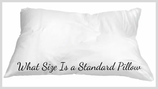 What Size Is a Standard Pillow
