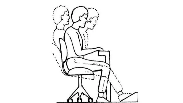 sitting position